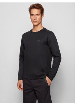 Boss Bluza Salbo 50441279 Czarny Regular Fit ze sklepu MODIVO w kategorii Bluzy męskie - zdjęcie 182646015