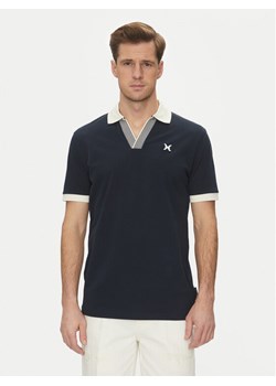 Richmond X Polo UMP25168PO Granatowy Regular Fit - id: 0000305347909 - marki Richmond X - 182646069 Richmond X Polo UMP25168PO Granatowy Regular Fit ze sklepu MODIVO w kategorii T-shirty męskie - zdjęcie 182646069