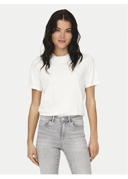 JDY T-Shirt Molly 15311675 Biały Regular Fit ze sklepu MODIVO w kategorii Bluzki damskie - zdjęcie 182646087