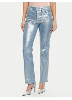 Guess Jeansy W5RA0J D5JS1 Niebieski Regular Fit ze sklepu MODIVO w kategorii Jeansy damskie - zdjęcie 182646099