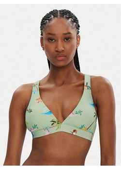 Seafolly Góra od bikini Isla Palm 31514MF216 Zielony ze sklepu MODIVO w kategorii Stroje kąpielowe - zdjęcie 182646146