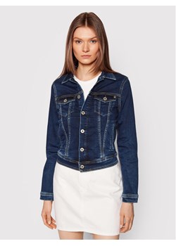 Pepe Jeans Kurtka jeansowa GYMDIGO Core PL402052 Granatowy Regular Fit ze sklepu MODIVO w kategorii Kurtki damskie - zdjęcie 182646306