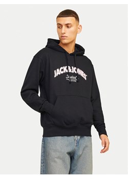 Jack&Jones Bluza Bronx 12262919 Czarny Regular Fit ze sklepu MODIVO w kategorii Bluzy męskie - zdjęcie 182646387