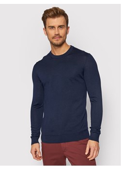 Selected Homme Sweter Town 16079772 Granatowy Regular Fit ze sklepu MODIVO w kategorii Swetry męskie - zdjęcie 182646389