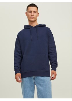 Jack&Jones Bluza Star 12208157 Granatowy Relaxed Fit ze sklepu MODIVO w kategorii Bluzy męskie - zdjęcie 182646458