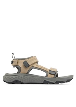 Columbia Sandały Peakfreak Rush Leather 2121251 Brązowy ze sklepu MODIVO w kategorii Sandały męskie - zdjęcie 182646546
