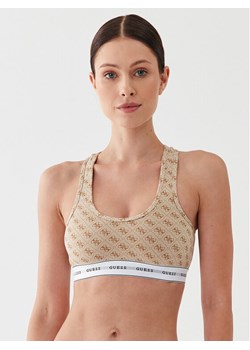 Guess Biustonosz top Carrie O97C01 KBOE1 Beżowy ze sklepu MODIVO w kategorii Biustonosze - zdjęcie 182646599