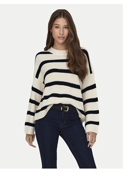 JDY Sweter Justy 15264902 Beżowy Regular Fit ze sklepu MODIVO w kategorii Swetry damskie - zdjęcie 182646726