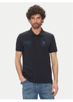 Aeronautica Militare Polo 251PO1854J593 Granatowy Regular Fit ze sklepu MODIVO w kategorii T-shirty męskie - zdjęcie 182646766