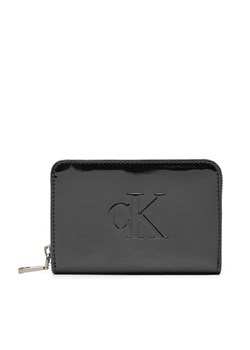 Calvin Klein Mały Portfel Damski K60K613059 Czarny ze sklepu MODIVO w kategorii Portfele damskie - zdjęcie 182646769