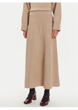 IVY OAK Spódnica trapezowa Kaia Rose IO113148 Beżowy Loose Fit ze sklepu MODIVO w kategorii Spódnice - zdjęcie 182646798