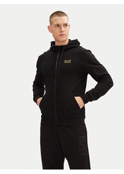 EA7 Emporio Armani Bluza 7M000568 AF13512 MC004 Czarny Regular Fit ze sklepu MODIVO w kategorii Bluzy męskie - zdjęcie 182646895