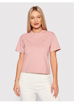 adidas T-Shirt Playera HE6890 Różowy Regular Fit ze sklepu MODIVO w kategorii Bluzki damskie - zdjęcie 182647026