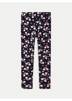 NAME IT Legginsy Vivian 13225099 Granatowy Regular Fit ze sklepu MODIVO w kategorii Spodnie dziewczęce - zdjęcie 182647089