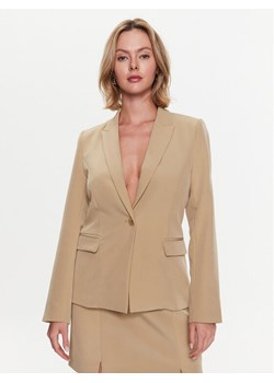 Bruuns Bazaar Marynarka Rubysus Alberte BBW3243 Beżowy Regular Fit ze sklepu MODIVO w kategorii Marynarki damskie - zdjęcie 182647116