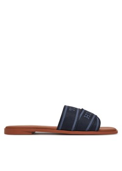 Tommy Hilfiger Klapki Webbing Mule FW0FW08421 Granatowy ze sklepu MODIVO w kategorii Klapki damskie - zdjęcie 182647137