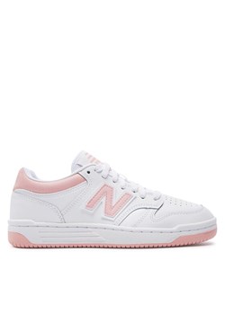New Balance Sneakersy BB480LOP Biały ze sklepu MODIVO w kategorii Buty sportowe damskie - zdjęcie 182647169