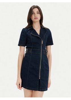 Morgan Sukienka jeansowa 231-RZOE Granatowy Slim Fit ze sklepu MODIVO w kategorii Sukienki - zdjęcie 182647277
