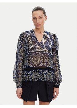 Morgan Bluzka 251-OJAL.F Granatowy Regular Fit ze sklepu MODIVO w kategorii Bluzki damskie - zdjęcie 182647288