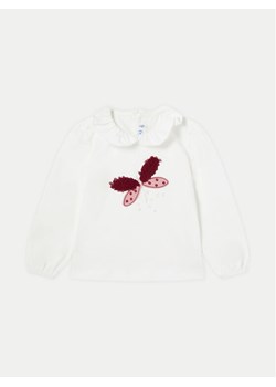 Mayoral Bluzka 2047 Écru Regular Fit ze sklepu MODIVO w kategorii Bluzy i swetry - zdjęcie 182647355