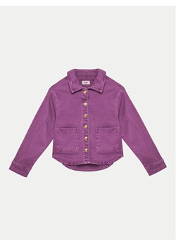 Kids ONLY Kurtka jeansowa Jasje 15339604 Fioletowy Regular Fit ze sklepu MODIVO w kategorii Kurtki dziewczęce - zdjęcie 182647376