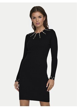 ONLY Sukienka dzianinowa Ida 15334548 Czarny Slim Fit ze sklepu MODIVO w kategorii Sukienki - zdjęcie 182647458