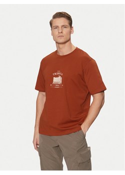 Jack&Jones T-Shirt Boston 12273400 Brązowy Relaxed Fit ze sklepu MODIVO w kategorii T-shirty męskie - zdjęcie 182647479