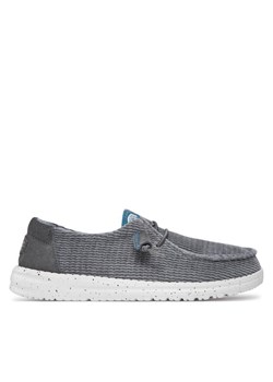 Hey Dude Półbuty Wendy Wave Corduroy 40195-025 Szary ze sklepu MODIVO w kategorii Półbuty damskie - zdjęcie 182647548