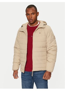Tommy Hilfiger Kurtka zimowa MW0MW37641 Beżowy Regular Fit ze sklepu MODIVO w kategorii Kurtki męskie - zdjęcie 182647617