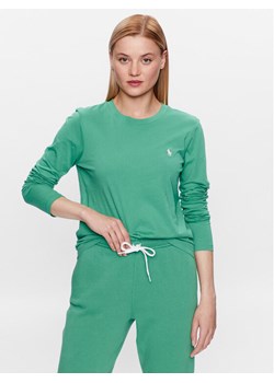 Polo Ralph Lauren Bluzka 211898699011 Zielony Regular Fit ze sklepu MODIVO w kategorii Bluzki damskie - zdjęcie 182647658