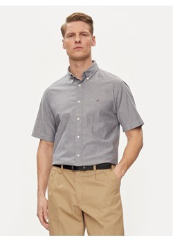 Tommy Hilfiger Koszula 1985 MW0MW33810 Szary Slim Fit ze sklepu MODIVO w kategorii Koszule męskie - zdjęcie 182647675