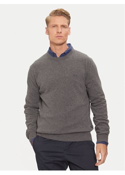 La Martina Sweter ZMS024 YW106 Szary Regular Fit ze sklepu MODIVO w kategorii Swetry męskie - zdjęcie 182647708