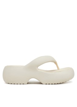 Melissa Japonki Melissa Free Fuzzy Platform Ad M 35875 Beżowy ze sklepu MODIVO w kategorii Klapki damskie - zdjęcie 182647769