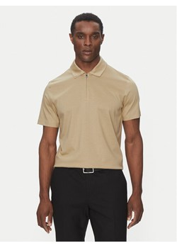 BOSS Polo H-Paras 50537954 Beżowy Regular Fit ze sklepu MODIVO w kategorii T-shirty męskie - zdjęcie 182647828