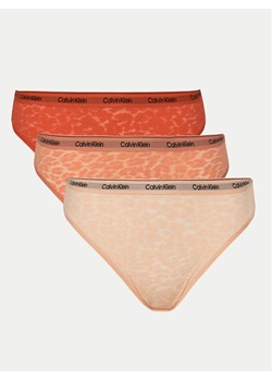 Calvin Klein Underwear Komplet 3 par fig brazylijskich 000QD5225E Kolorowy ze sklepu MODIVO w kategorii Majtki damskie - zdjęcie 182648007
