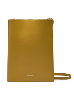 Calvin Klein Torebka Line Ns Crossbody Lth Bag LV04F3005G Zielony ze sklepu MODIVO w kategorii Listonoszki - zdjęcie 182648169