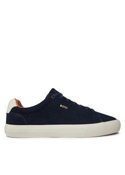 BOSS Sneakersy Aiden 50536521 Granatowy ze sklepu MODIVO w kategorii Trampki męskie - zdjęcie 182648208