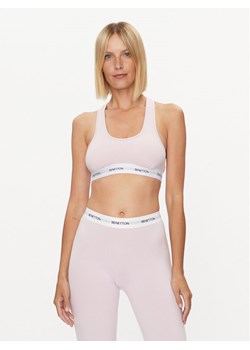 United Colors Of Benetton Biustonosz top 3OP81R00I Różowy ze sklepu MODIVO w kategorii Biustonosze - zdjęcie 182648216