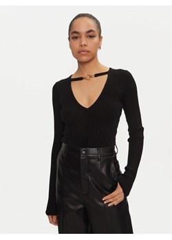 Just Cavalli Sweter 77PAFM36 Czarny Slim Fit ze sklepu MODIVO w kategorii Swetry damskie - zdjęcie 182648305