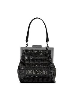 LOVE MOSCHINO Torebka JC4043PP1LLP100A Czarny ze sklepu MODIVO w kategorii Torebki damskie - zdjęcie 182648326