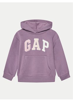 Gap Bluza 633948-02 Fioletowy Regular Fit ze sklepu MODIVO w kategorii Bluzy chłopięce - zdjęcie 182648379