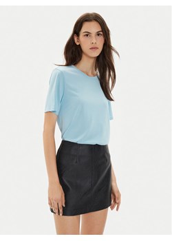 Pieces T-Shirt Anora 17148789 Niebieski Regular Fit ze sklepu MODIVO w kategorii Bluzki damskie - zdjęcie 182648448