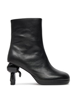 KARL LAGERFELD Botki KL39064 Czarny ze sklepu MODIVO w kategorii Botki - zdjęcie 182648507