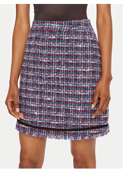 KARL LAGERFELD Spódnica mini 245W1202 Niebieski Regular Fit ze sklepu MODIVO w kategorii Spódnice - zdjęcie 182648509