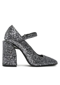 PINKO Czółenka Claudie Mary Jane PE 23 BLKS1 100862 A0O4 Szary ze sklepu MODIVO w kategorii Czółenka - zdjęcie 182648558