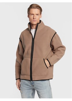 Redefined Rebel Polar Gregory 213184 Beżowy Loose Fit ze sklepu MODIVO w kategorii Bluzy męskie - zdjęcie 182648589