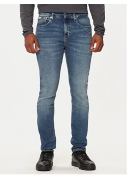 Calvin Klein Jeans Jeansy J30J325974 Niebieski Skinny Fit ze sklepu MODIVO w kategorii Jeansy męskie - zdjęcie 182648598