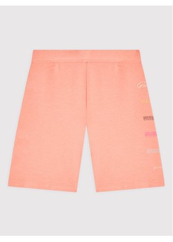 Guess Szorty sportowe J2RD09 KASI1 Pomarańczowy Regular Fit ze sklepu MODIVO w kategorii Spodenki dziewczęce - zdjęcie 182648627