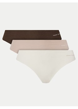 Tommy Hilfiger Komplet 3 par fig brazylijskich UW0UW03871 Kolorowy ze sklepu MODIVO w kategorii Majtki damskie - zdjęcie 182648809