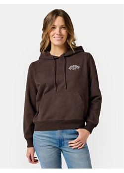 Wrangler Bluza 112356458 Brązowy Regular Fit ze sklepu MODIVO w kategorii Bluzy damskie - zdjęcie 182648899